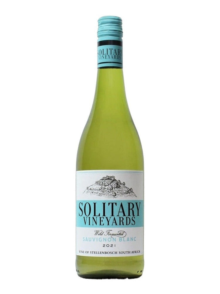 Solitary Wild Fermented Sauvignon Blanc 2021 white wine bottle